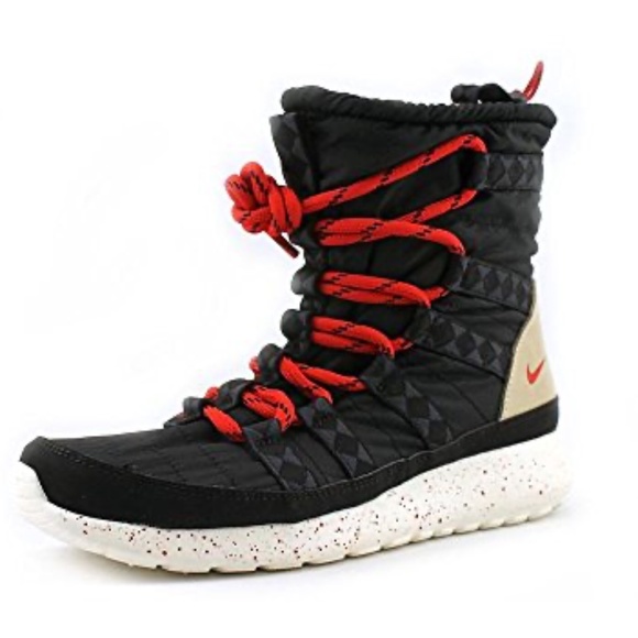 Nike Roshe Run‎ Hi Sneaker Boots Women's 8 - Picture 1 of 8